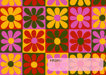 Load image into Gallery viewer, PREORDER Snail Mail Letter Writing Set (Funky Flower Print)
