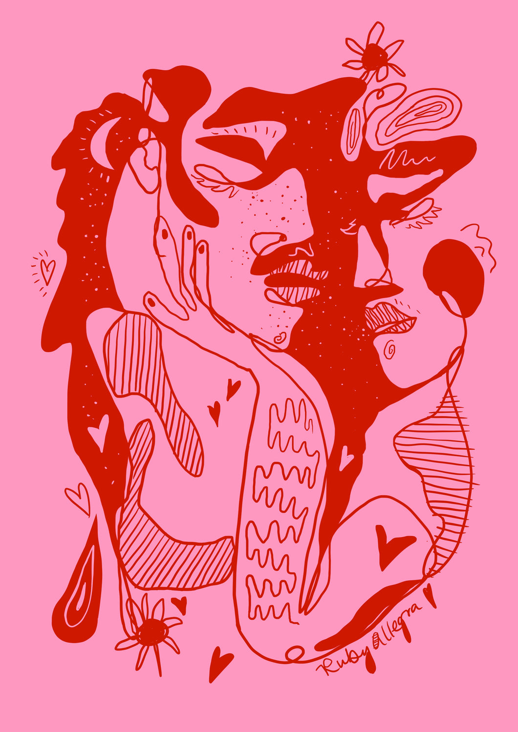 Reconnect - A4 Riso Print