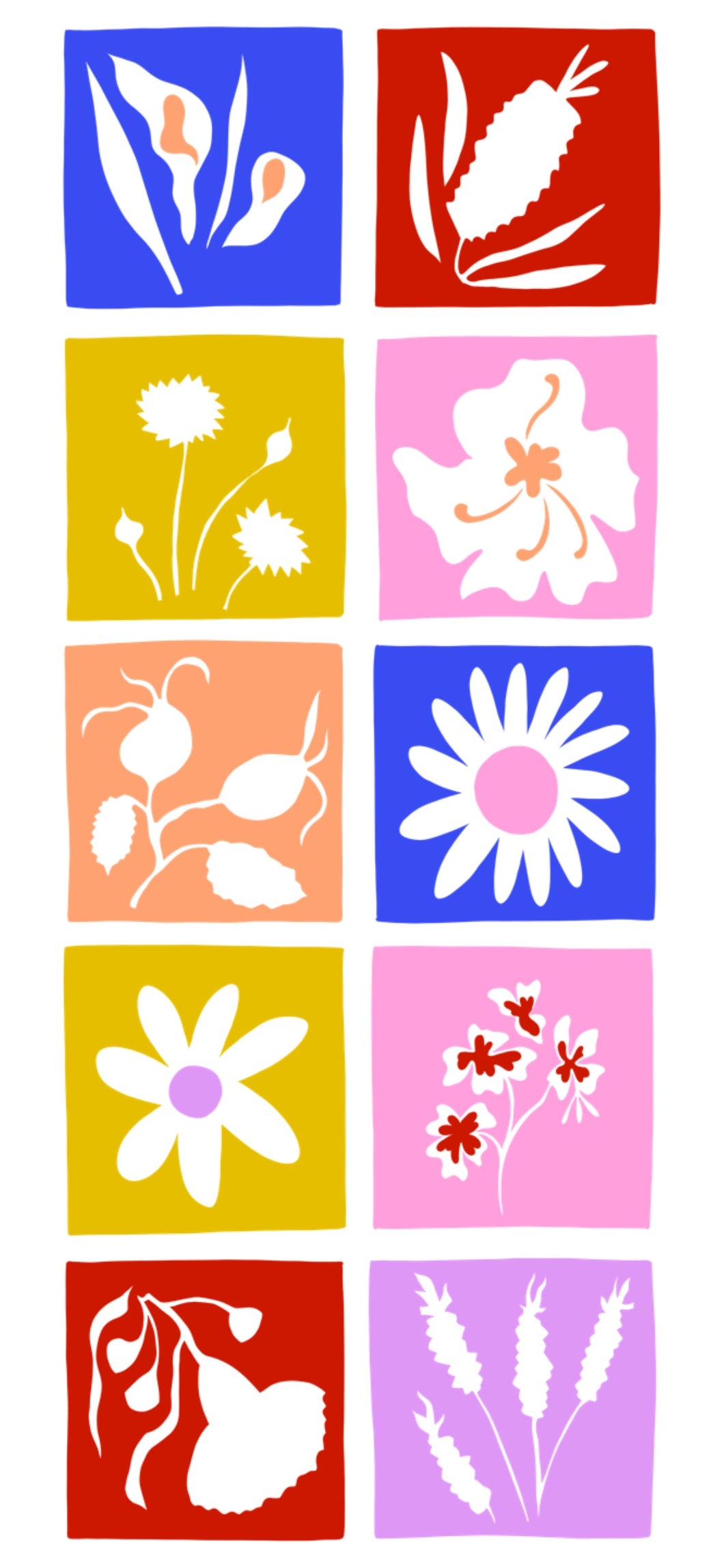 flowers I saw on my walk home Wallpaper