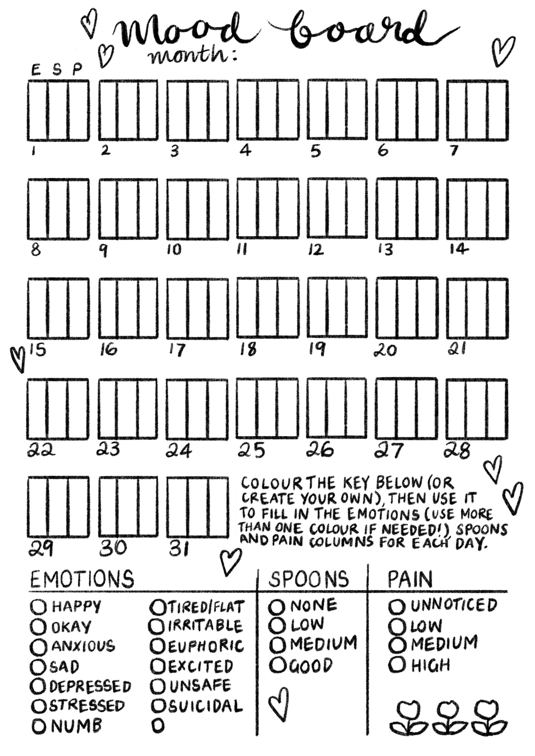 Mood Board Template