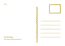 Load image into Gallery viewer, Disabled Magic A6 Postcard
